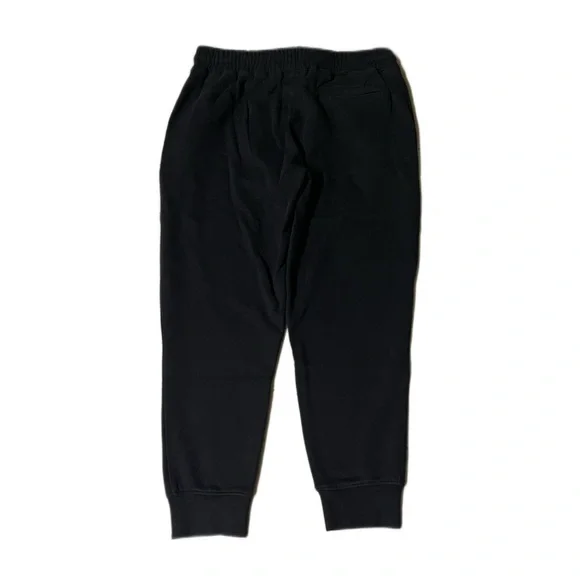 Quince Sweat Pants Joggers XL Black Soft Fleece Tapered Active Stretch - Picture 2 of 3